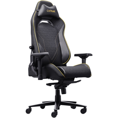 Trust GXT 721 Ruya Pro - Gaming Stoel - Ergonomisch Ontwerp - Zwart Tweedehands