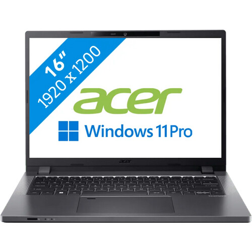Tweedekans Acer TravelMate P2 16 TMP216-51-G2-TCO-77R7 QWERTY Tweedehands