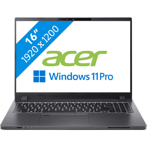 Tweedekans Acer TravelMate P2 16 TMP216-51-G3-TCO-5168 QWERTY Tweedehands