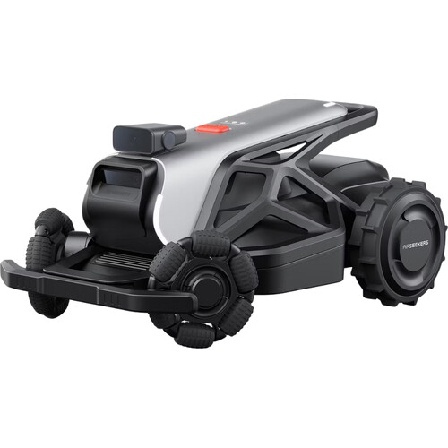 Tweedekans Airseekers - Robotmaaier - Tron 360 AI, RTK Navigatie, FlowCut Mulch - Tot 2400 m² - Kunststof/Metaal - Zwart/Grijs Tweedehands