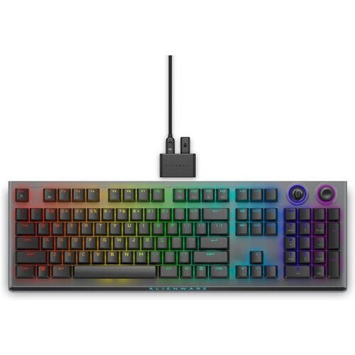 Tweedekans Alienware AW920K toetsenbord Gamen RF Draadloos Grijs Tweedehands
