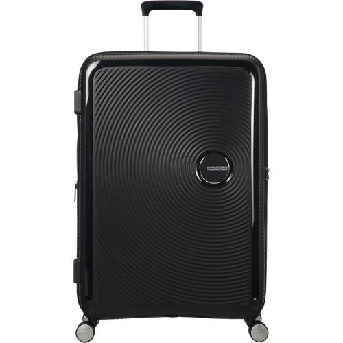 Tweedekans American Tourister Soundbox Expandable Spinner 77cm Bass Black Tweedehands