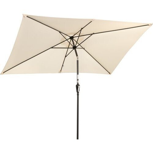 Tweedekans Angel Living Parasol - 200 x 300 cm - Kantelbaar - Rechthoekig - grijs Tweedehands
