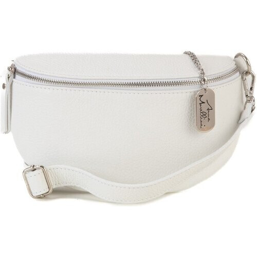 Tweedekans Anna Morellini – Berenice Crossbody Tas in Wit Tweedehands