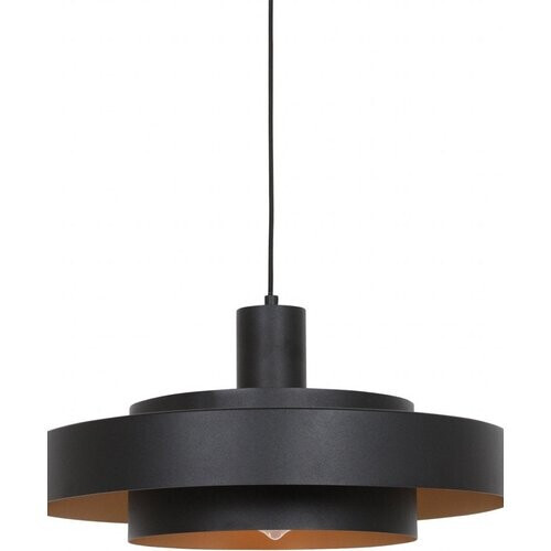 Tweedekans Anne Lighting Hanglamp Flinter – Ø50 cm – Metaal – E27 – Zwart Tweedehands