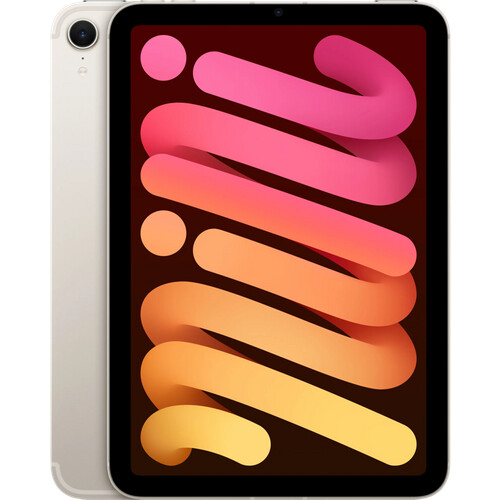 Tweedekans Apple iPad Mini 7 (2024) 128GB Wifi + 5G Witgoud Tweedehands