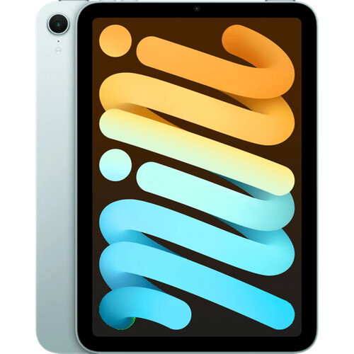 Tweedekans Apple iPad mini 7 (2024) 128GB Wifi Blauw Tweedehands