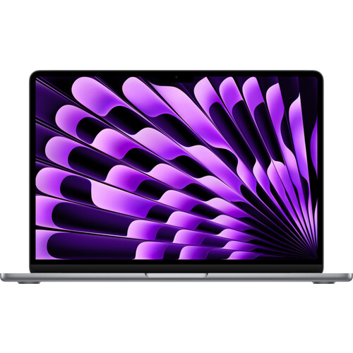 Tweedekans Apple MacBook Air 13 inch (2024) M3 (8 core CPU/10 core GPU) 24GB/512GB Spacegrijs QWERTY Tweedehands