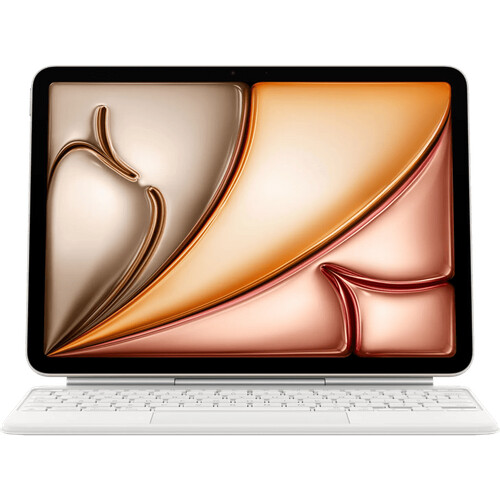 Tweedekans Apple Magic Keyboard iPad Air 11 inch (2026/2025/2024) QWERTY Wit Tweedehands
