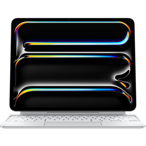 Tweedekans Apple Magic Keyboard iPad Pro 13 inch (2024) QWERTY Wit Tweedehands
