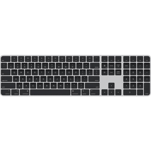 Tweedekans Apple Magic Keyboard met numeriek toetsenblok en Touch ID (2024) Zwart Tweedehands