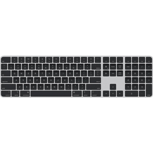 Tweedekans Apple Magic Keyboard met numeriek toetsenblok en Touch ID (2024) Zwart Tweedehands