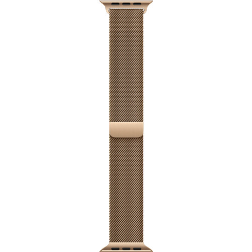 Tweedekans Apple Watch 44/45/46 mm MIlanees Bandje Goud Tweedehands