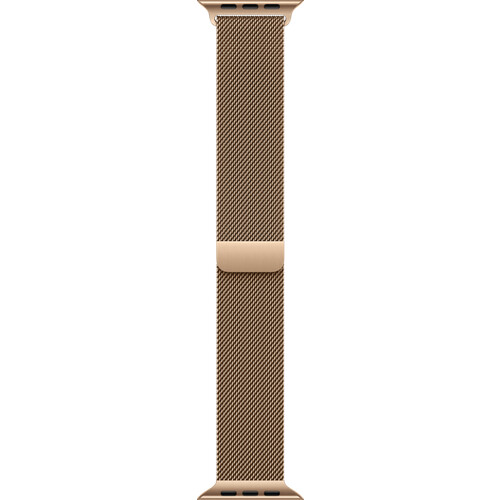 Tweedekans Apple Watch 44/45/46 mm MIlanees Bandje Goud Tweedehands