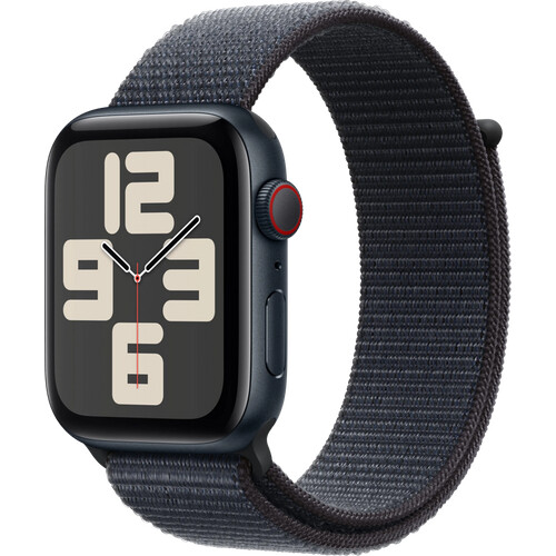 Tweedekans Apple Watch SE 2024 4G 44mm Midnight Sport Loop Tweedehands