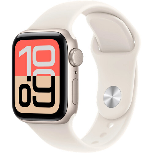 Tweedekans Apple Watch SE 3 40mm Starlight Sportband S/M Tweedehands