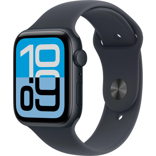Tweedekans Apple Watch SE 3 44mm Midnight Sportband S/M Tweedehands