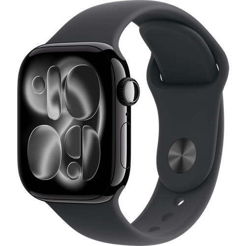 Tweedekans Apple Watch Series 11 42mm Zwart Sportband S/M Tweedehands