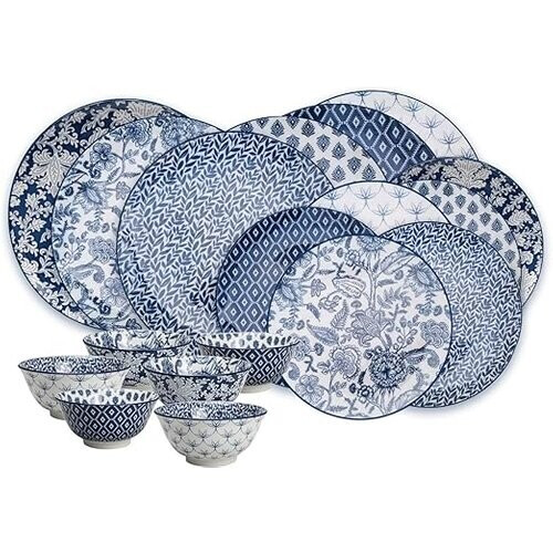 Tweedekans Ardtime 18-piece plate and bowl service MAJORELLE Tweedehands