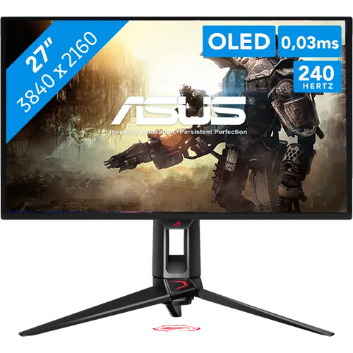 Tweedekans ASUS ROG Swift OLED PG27UCDM Tweedehands
