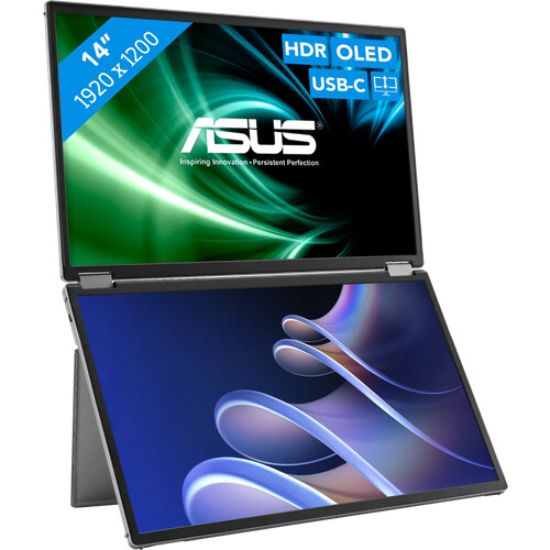 Tweedekans ASUS ZenScreen Duo OLED MQ149CD Tweedehands
