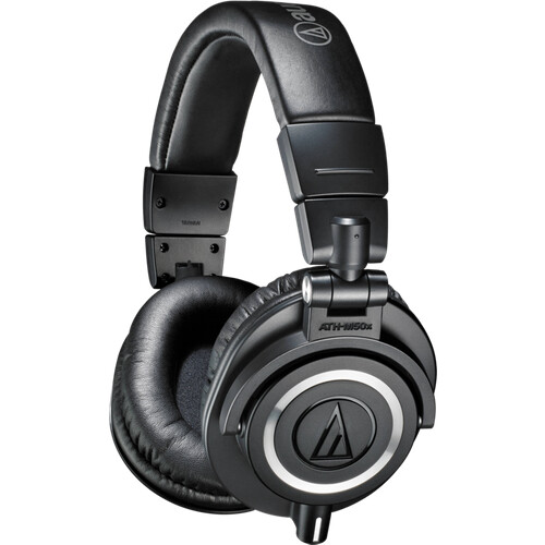 Tweedekans Audio-Technica ATH-M50X Zwart Tweedehands