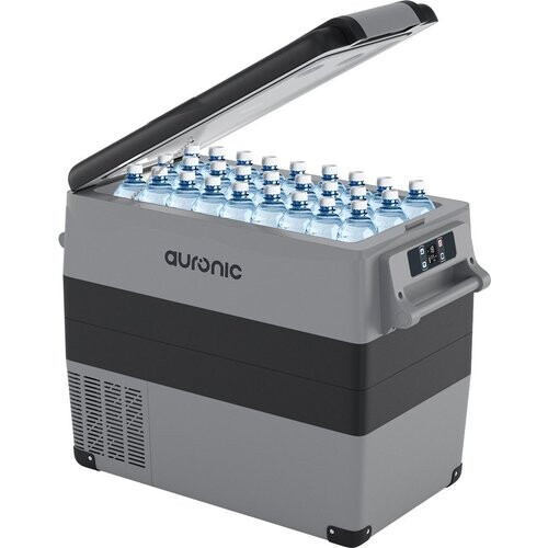 Tweedekans Auronic Elektrische Compressor Koelbox - 49.5L - Autolader 12V  - Stopcontact 230V  - Grijs Tweedehands