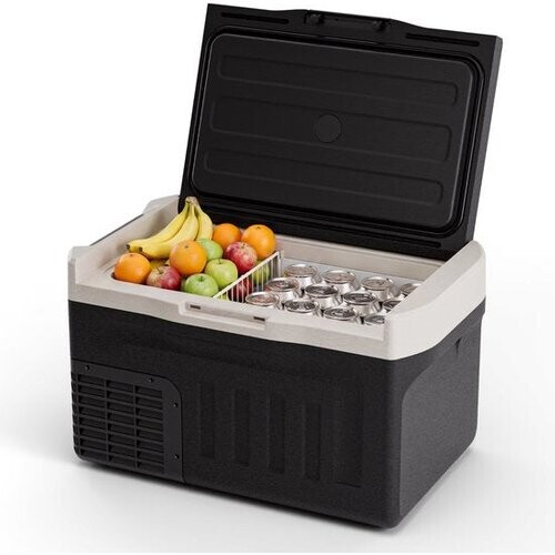 Tweedekans Auronic Elektrische Koelbox - Compressor - 21L - 12V en 240 volt - Camping Koelkast - Frigobox Auto - Zwart Tweedehands