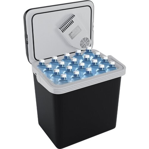 Tweedekans Auronic Elektrische Koelbox - Coolbox - 25L - 12V en 240V - Zwart Tweedehands