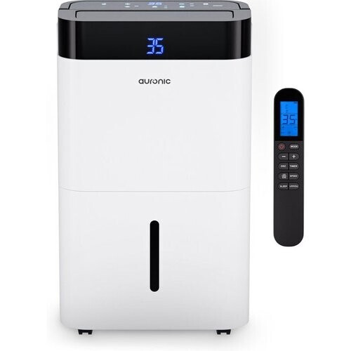 Tweedekans Auronic Luchtontvochtiger en Luchtreiniger - Better Plus Series - Ontvochtigt 30L per dag - 5L Waterreservoir - Slaapkamer, Badkamer, Woonkamer en Kantoor - Vochtvreter voor in Huis - Wit Tweedehands
