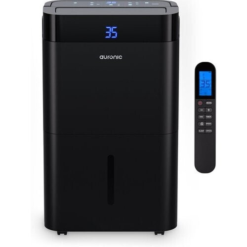 Tweedekans Auronic Luchtontvochtiger en Luchtreiniger - Better Plus Series - Ontvochtigt 20L per dag - 5L Waterreservoir - Slaapkamer, Badkamer, Woonkamer en Kantoor - Vochtvreter voor in Huis - Zwart Tweedehands