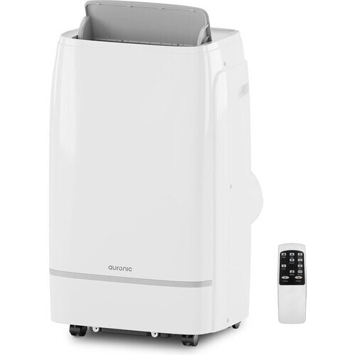 Tweedekans Auronic Mobiele Airco – 4-in-1 Koelen, Verwarmen, Ontvochtigen & Ventileren – 12.000 BTU – Tot 35 m² – 44 x 33,5 x 66,5 cm – Wit Tweedehands
