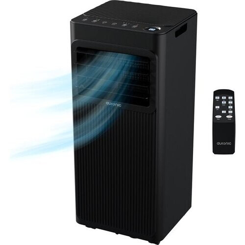 Tweedekans Auronic Mobiele Airco - 7.000 BTU - 3-in-1 - Airconditioning met 2 Raamafdichtingskits - Ventilator - Ontvochtiger - Tot 20m² - Zwart