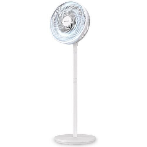 Tweedekans Auronic Staande Ventilator - 3 Snelheden - 85° Oscillatie - Verstelbaar 70-116 cm - Wit Tweedehands