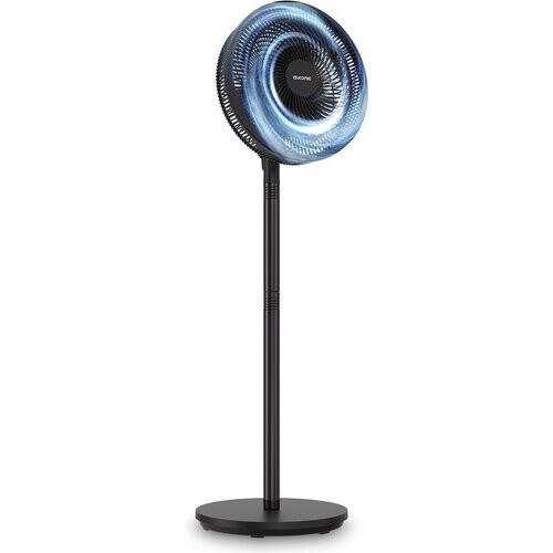 Tweedekans Auronic Statiefventilator - Staande Ventilator - Hoogte Verstelbaar - Roterend - Fluisterstil - 3 Snelheden - Stille Ventilator - Zwart Tweedehands