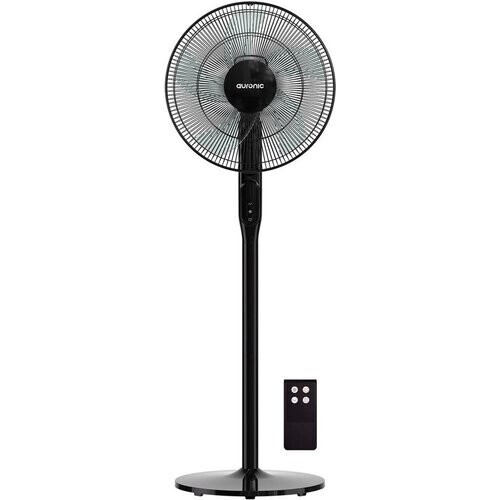 Tweedekans Auronic Statiefventilator - Staande Ventilator - Luchtkoeler - Vloer en tafelventilator - 3-in-1 - 12 Snelheden - Stille Ventilator - Fan - Met Afstandsbediening - Zwart Tweedehands
