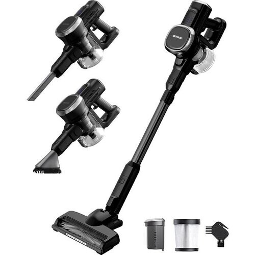 Tweedekans Auronic Steelstofzuiger Draadloos - Zelfstaande Steelstofzuiger - Zonder Zak - 220W - Vacuum Cleaner - Zwart Tweedehands