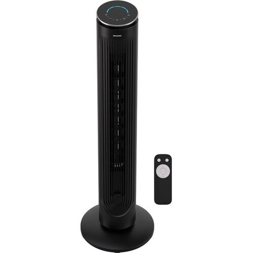 Tweedekans Auronic Torenventilator - Vloerventilator - Luchtkoeler - Ventilator Staand - 105 CM - 5 Snelheden - Met Afstandsbediening - Stille Ventilator - Fan - 45 dB - Zwart Tweedehands