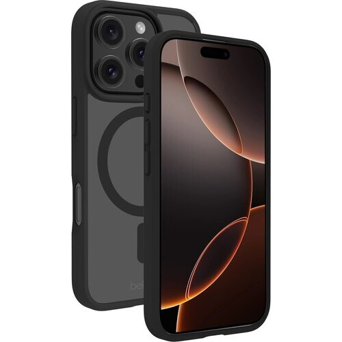 Tweedekans BeHello Hoesje voor iPhone 16 Pro - MagSafe - Flexibel - Schokbestendig - Transparant Zwart