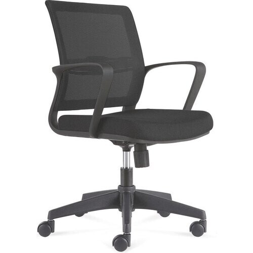 Tweedekans BENS 831-Eco-v Black - Ergonomische Bureaustoel Tweedehands