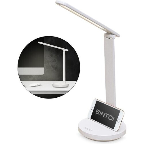 Tweedekans Bintoi® DL100 - Bureaulamp LED - Leeslamp - Bedlamp - Touch Control - Dimbaar - Wit en Warm Licht Tweedehands