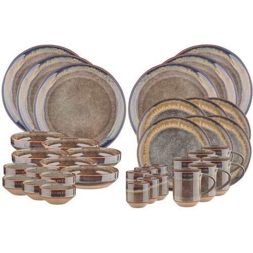 Tweedekans Bjorn servies The Full Service GENESIS - 36 pieces - Basalt Tweedehands