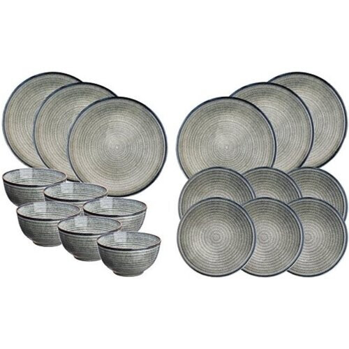 Tweedekans Björn The Essentials Serviesset Stone | 18-delig Tweedehands
