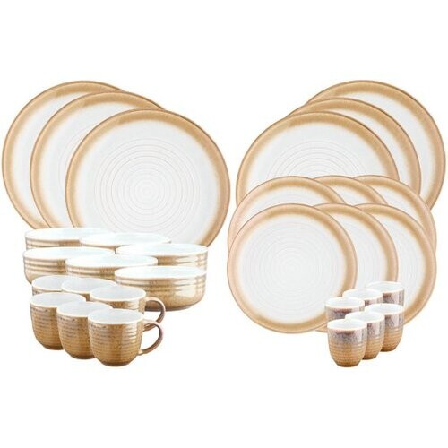 Tweedekans Björn The Full Service Serviesset 30-delig – Handgemaakt Keramisch Servies voor 6 Personen, Magnetronbestendig Tweedehands