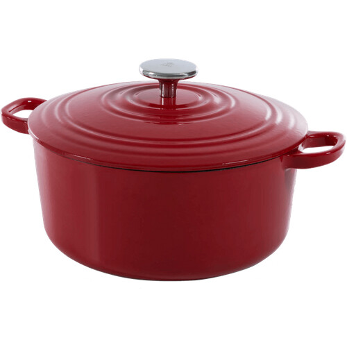 Tweedekans BK Bourgogne Braadpan 28 cm Chili Red Tweedehands