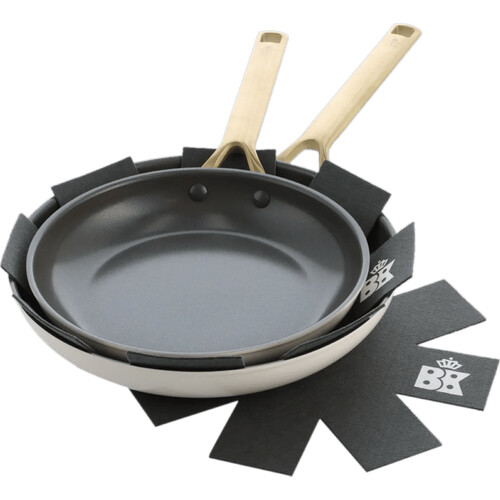Tweedekans BK Sublime Koekenpannenset 24 + 28 cm cream Tweedehands