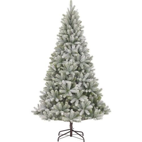 Tweedekans Black Box Trees Nagoya Kunstkerstboom - H180 x Ø108 cm - Groen Frosted Tweedehands