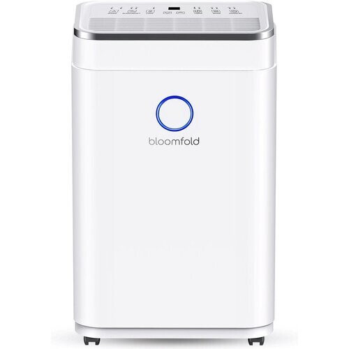 Tweedekans Bloomfold Luchtontvochtiger – Wasdroogfunctie  – 20 liter/dag – 34 x 24 x 57 cm – Wit Tweedehands