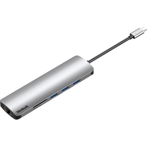 Tweedekans BlueBuilt 9-in-1 Dual HDMI Docking Station met USB-C Tweedehands