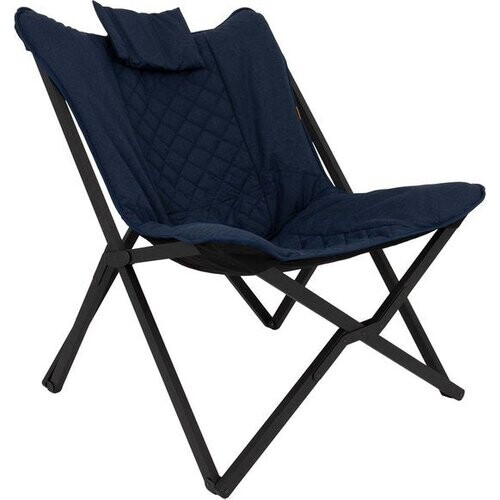 Tweedekans Bo-Camp - Industrial - Relaxstoel - Molfat - Cationic - Blauw Tweedehands